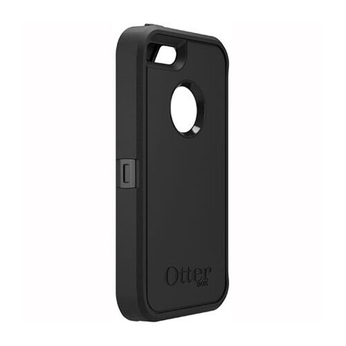 OtterBox iPhone SE/5S/5 ile Uyumlu Defender Kılıf Siyah