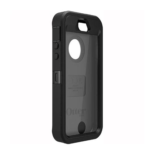 OtterBox iPhone SE/5S/5 ile Uyumlu Defender Kılıf Siyah