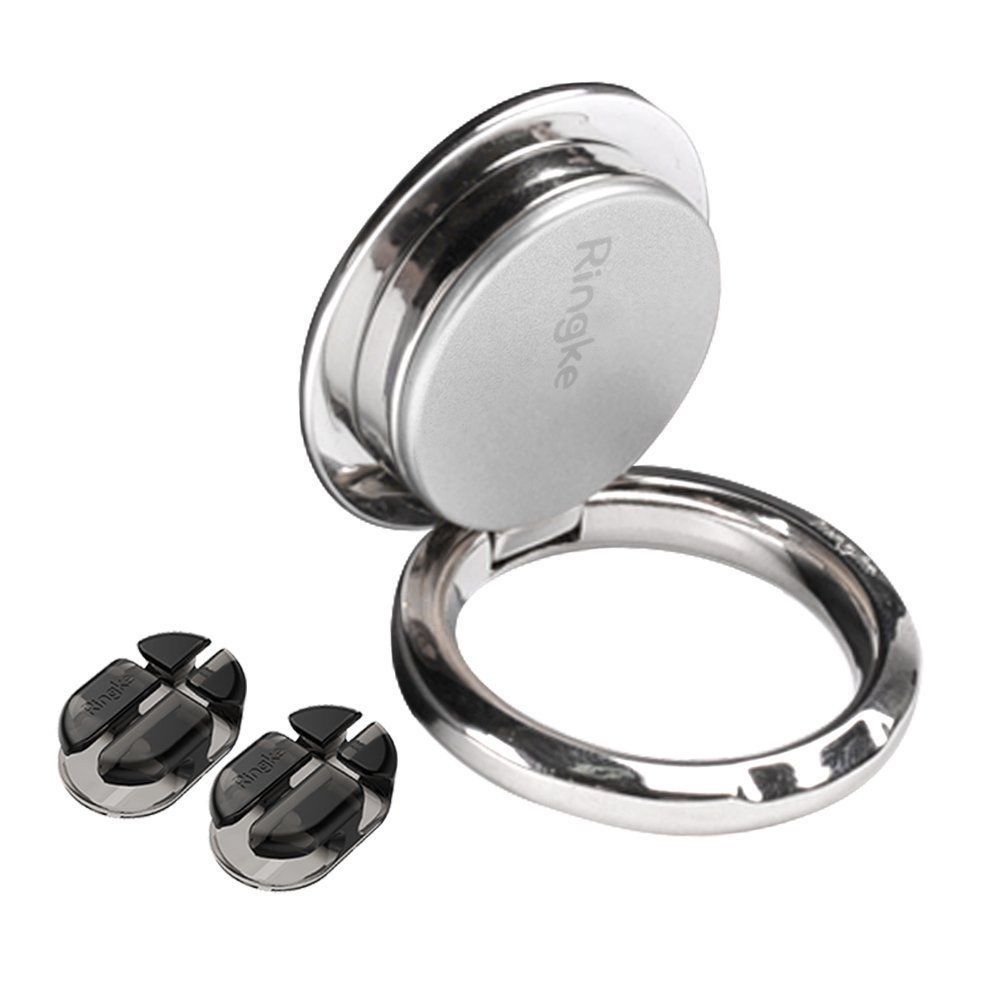 Ringke Ring, Telefon Yüzüğü, Stand, Araç Tutacağı Silver