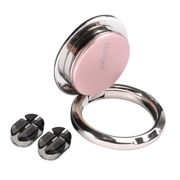 Ringke Ring, Telefon Yüzüğü, Stand, Araç Tutacağı Rose Gold