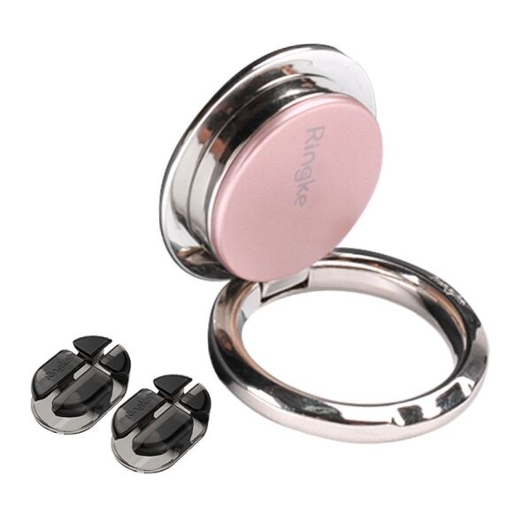 Ringke Ring, Telefon Yüzüğü, Stand, Araç Tutacağı Rose Gold