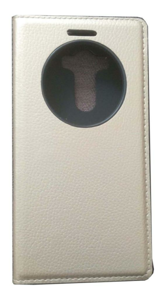 Jopus G3 ile Uyumlu Kapaklı Kılıf Gold KK-147