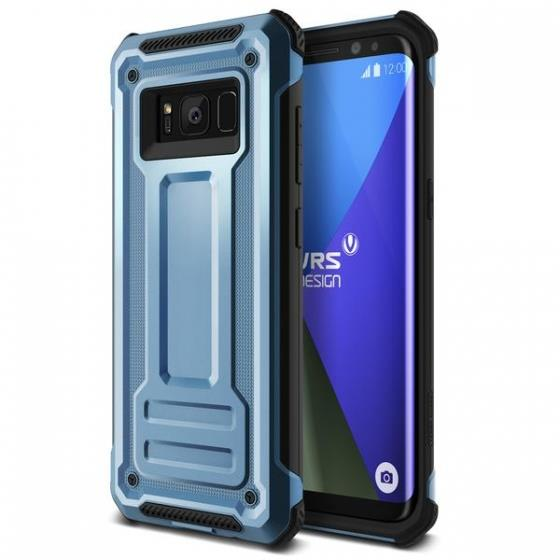 VRS Galaxy S8 Plus ile Uyumlu Terra Guard Kılıf Blue Coral