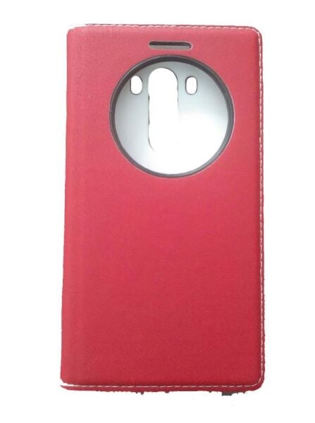 Jopus G3 ile Uyumlu Kapaklı Kılıf Kırmızı KK-147