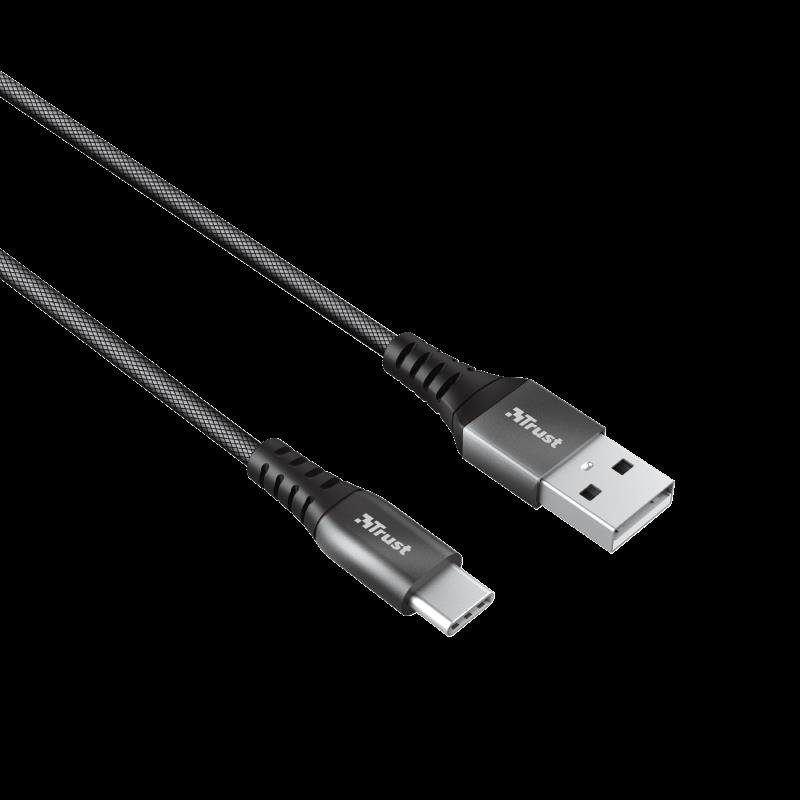 Trust 23571 Keyla Extra-Güçlü USB To USB-C Kablo 1m