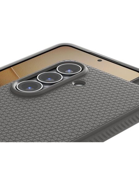 Spigen Galaxy S26 Plus ile Uyumlu ince Kılıf Liquid Air Hava Kanalı Teknolojisi™ Askeri Sınıf Koruma Dokulu Yüzey Kapak Marble Gray