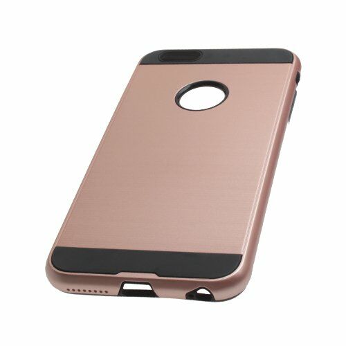 iPhone 6S Plus/6 Plus ile Uyumlu Hard Shield Koruma Kılıfı Rose Gold