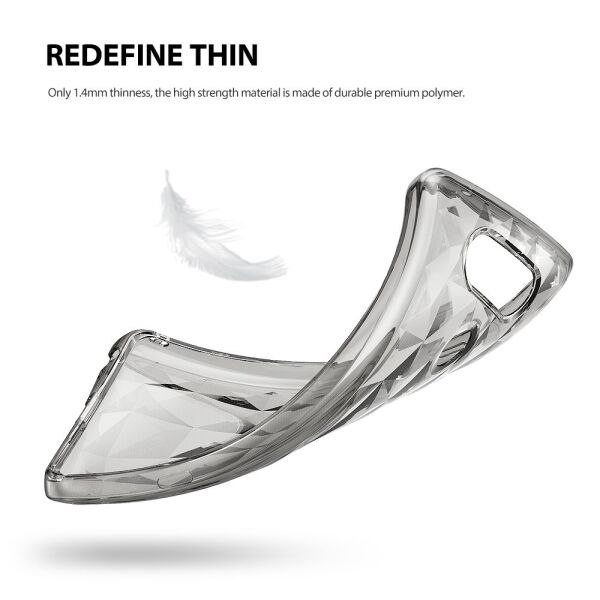 Ringke Air Prism 3D Elmas Yansıması V20 ile Uyumlu Kılıf Clear