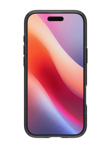 Spigen iPhone Air ile Uyumlu MagSafe Kılıf Ultra Hybrid Mag Fit Classic Sararmaya Dayanıklı Siyah Şeffaf Kapak