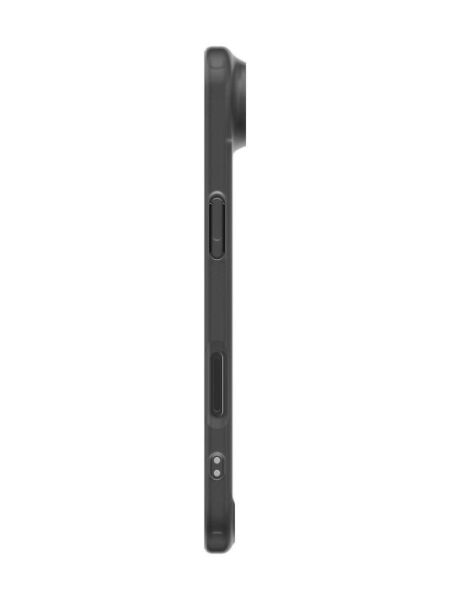 Spigen iPhone Air ile Uyumlu MagSafe Kılıf Ultra Hybrid Mag Fit Classic Sararmaya Dayanıklı Siyah Şeffaf Kapak