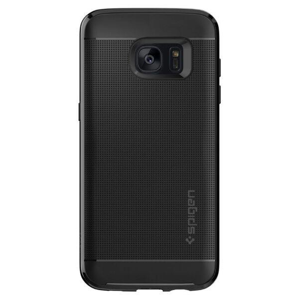 Spigen Galaxy S7 Edge ile Uyumlu Kılıf Neo Hybrid Jet Black