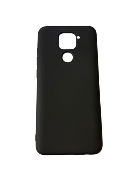 Redmi Note 9 ile Uyumlu Cappy Silikon Kılıf Siyah