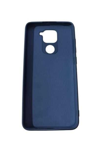 Redmi Note 9 ile Uyumlu Cappy Silikon Kılıf Lacivert