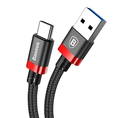 Baseus Golden Belt USB 3.0 Type-C Kablo Kırmızı