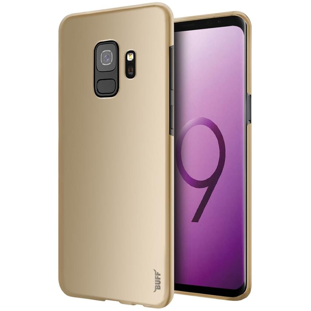 Buff Galaxy S9 Plus ile Uyumlu Slim Fit Kılıf Silver