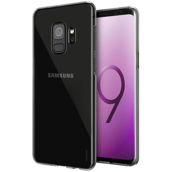 Buff Galaxy S9 Plus ile Uyumlu Slim Fit Kılıf Silver