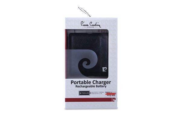 Pierre Cardin PCQ-E02 7000mAh Power Bank Siyah