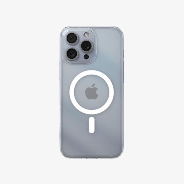 Spigen iPhone 16 Pro Max Uyumlu Kılıf Crystal Flex MagFit MagSafe Özellikli Crystal Clear