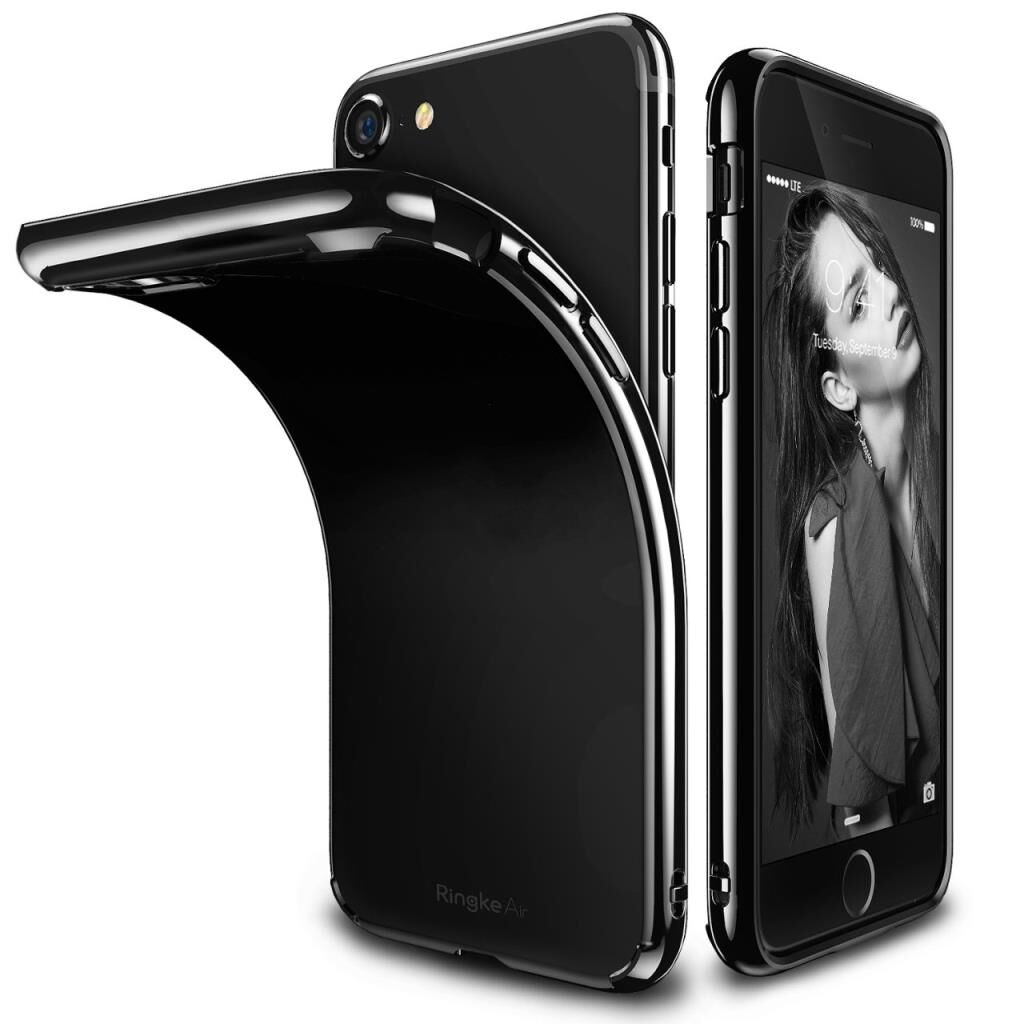 Ringke Air iPhone 7/8 ile Uyumlu KIlıf Ink Black Ultra Hafif Esnek İnce