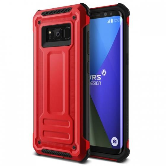 Verus Galaxy S8 ile Uyumlu Terra Guard Kılıf Crimson Red
