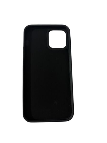 iPhone 12 ile Uyumlu Cappy Silikon Kılıf Siyah