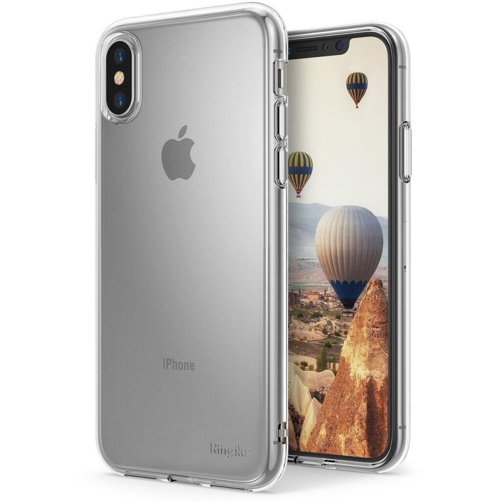 Ringke Air iPhone X ile Uyumlu KIlıf Crystal Clear Ultra Hafif Esnek İnce Şeffaf Transparan 1.04 mm