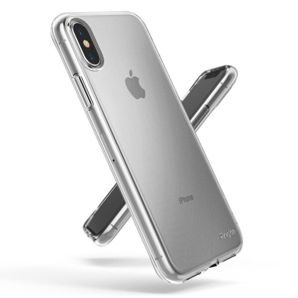 Ringke Air iPhone X ile Uyumlu KIlıf Crystal Clear Ultra Hafif Esnek İnce Şeffaf Transparan 1.04 mm