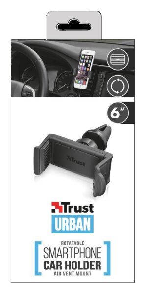Trust Urban 21806 Air Vent Araç İçi Telefon Tutucu Siyah