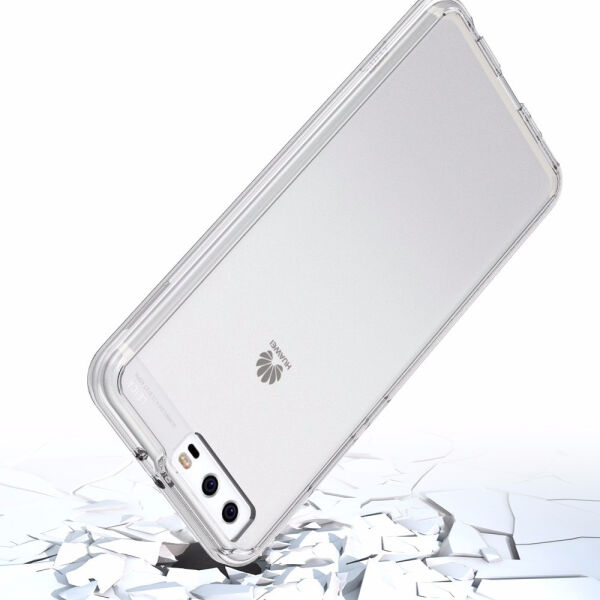Buff Mate 20 Pro ile Uyumlu Air Hybrid Kılıf Crystall Clear