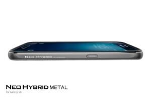 Spigen Galaxy S6 ile Uyumlu Kılıf Neo Hybrid Metal Gun Metal