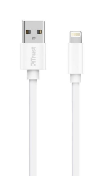Trust 20345 Flat Lightning Kablo 1m Beyaz