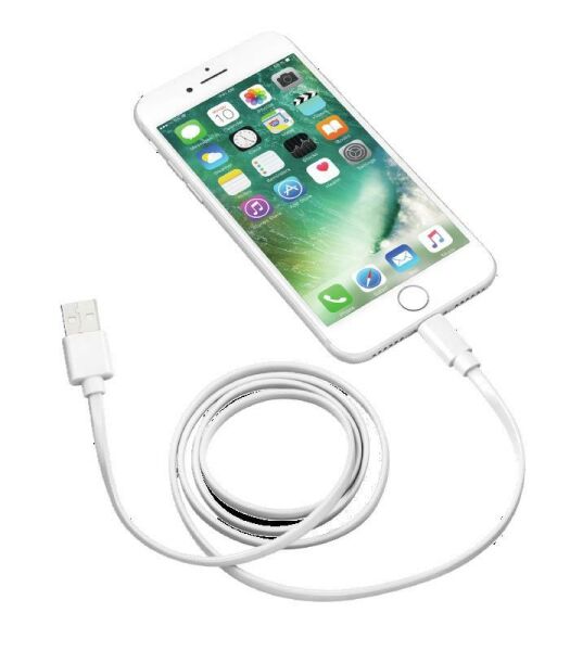 Trust 20345 Flat Lightning Kablo 1m Beyaz