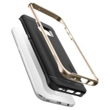 Spigen Galaxy S7 Edge ile Uyumlu Kılıf Neo Hybrid Champagne Gold