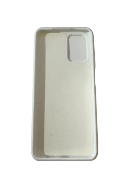 Redmi Note 10 ile Uyumlu Cappy Silikon Kılıf Beyaz