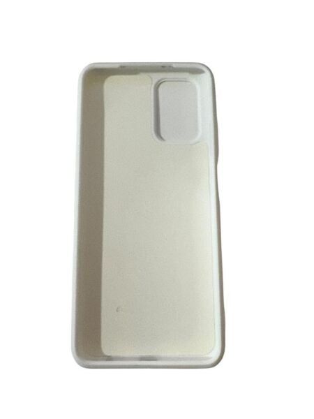 Redmi Note 10 ile Uyumlu Cappy Silikon Kılıf Beyaz