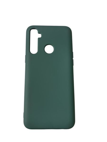 Realme C3 ile Uyumlu Cappy Silikon Kılıf Yeşil