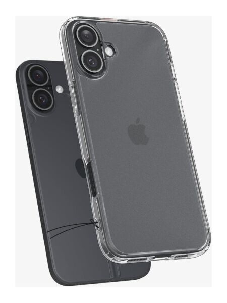 Spigen iPhone 16 Plus ile Uyumlu Kılıf Ultra Hybrid Frost Clear
