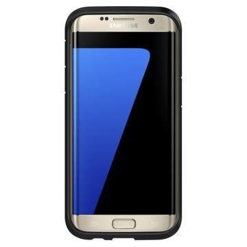 Spigen Galaxy S7 Edge ile Uyumlu Kılıf Tough Armor Champagne Gold