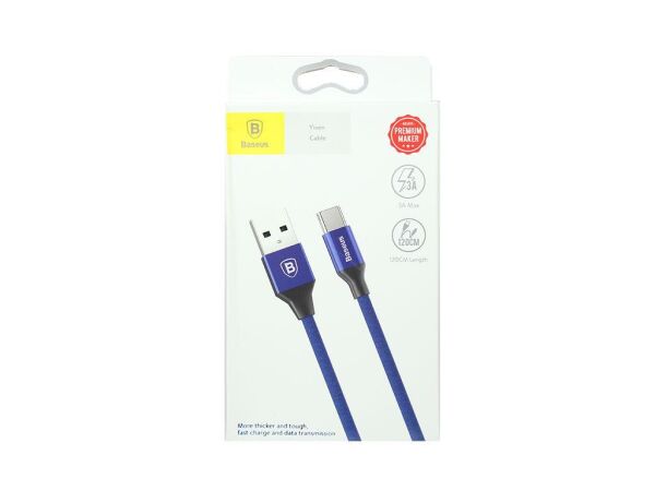 Baseus Yiven Type C Kablo 3A 120 cm Lacivert