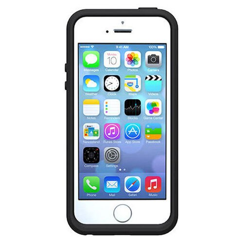 Otterbox iPhone SE/5S/5 ile Uyumlu Symmetry Kılıf Siyah
