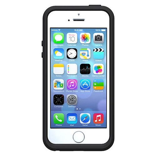 Otterbox iPhone SE/5S/5 ile Uyumlu Symmetry Kılıf Siyah