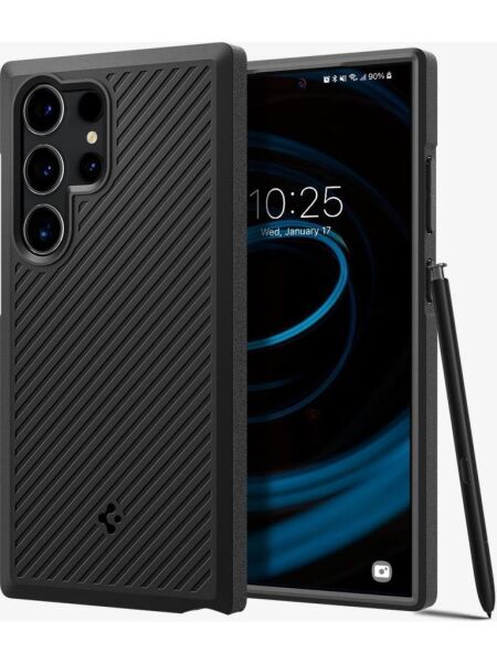 Spigen Galaxy S24 Ultra ile Uyumlu Kılıf Core Armor Matte Black
