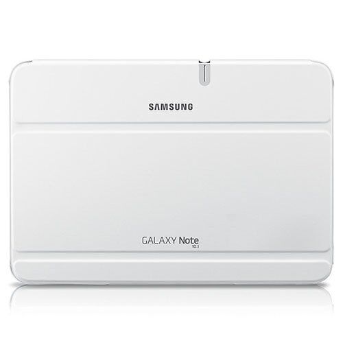 Galaxy Note 10.1 N8005 ile Uyumlu Bookcover Kılıf Beyaz EFC-1G2NWECSTD