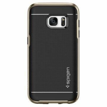 Spigen Galaxy S7 ile Uyumlu Kılıf Neo Hybrid Champagne Gold