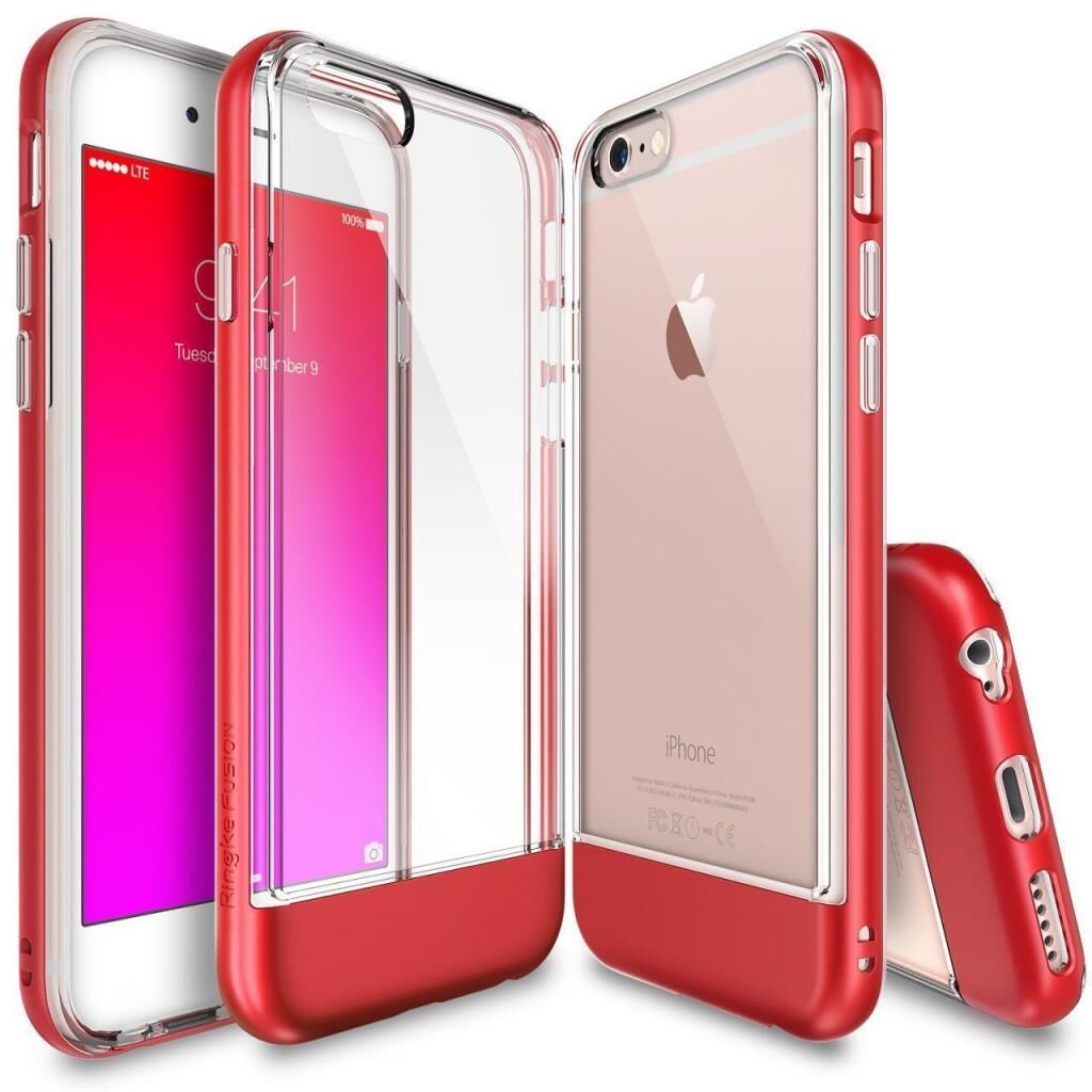Ringke Fusion Frame iPhone 6s/ 6 ile Uyumlu KIlıf Extra Tam Koruma