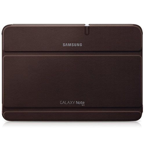 Galaxy Note 10.1 N8005 ile Uyumlu Bookcover Kılıf Kahverengi EFC-1G2NAECSTD (Out)