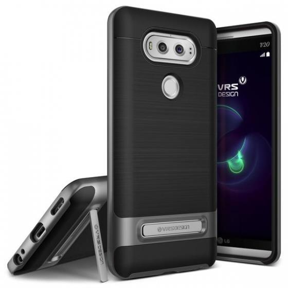VRS Design V20 ile Uyumlu High Pro Shield Kılıf Dark Silver