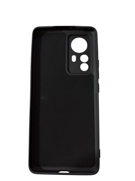 Redmi 12 Pro ile Uyumlu Cappy Silikon Kılıf Siyah