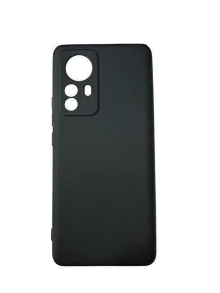 Redmi 12 Pro ile Uyumlu Cappy Silikon Kılıf Siyah