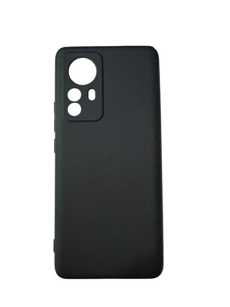 Redmi 12 Pro ile Uyumlu Cappy Silikon Kılıf Siyah